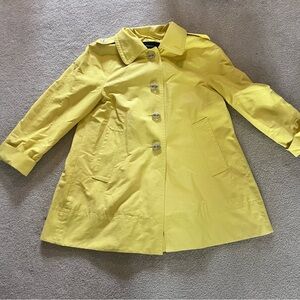 London Fog Yellow Raincoat
